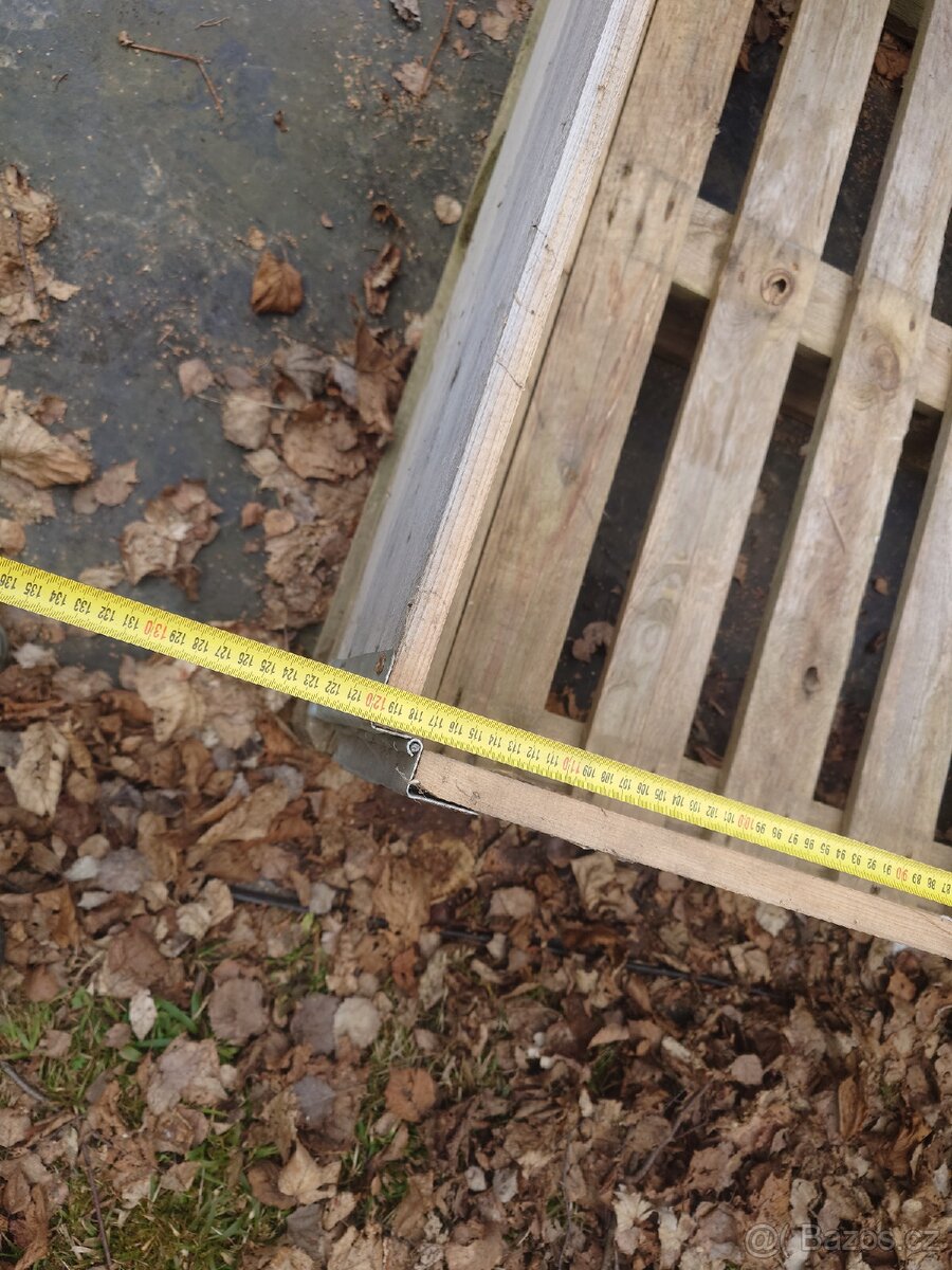 Paletové ohrádky 120120cm - 3