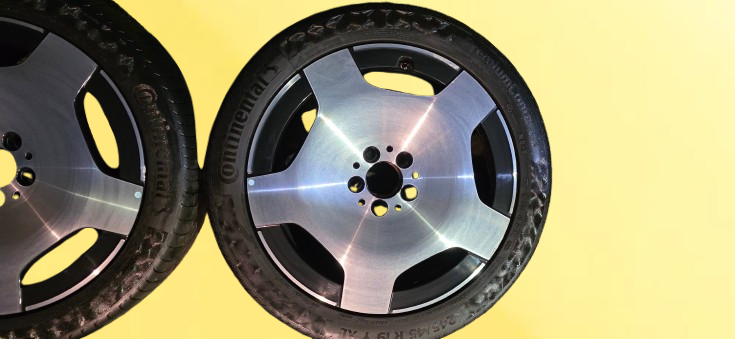 19" disky Mercedes V třída(W447)+letní pneu 245/45/19 -pošl - 3