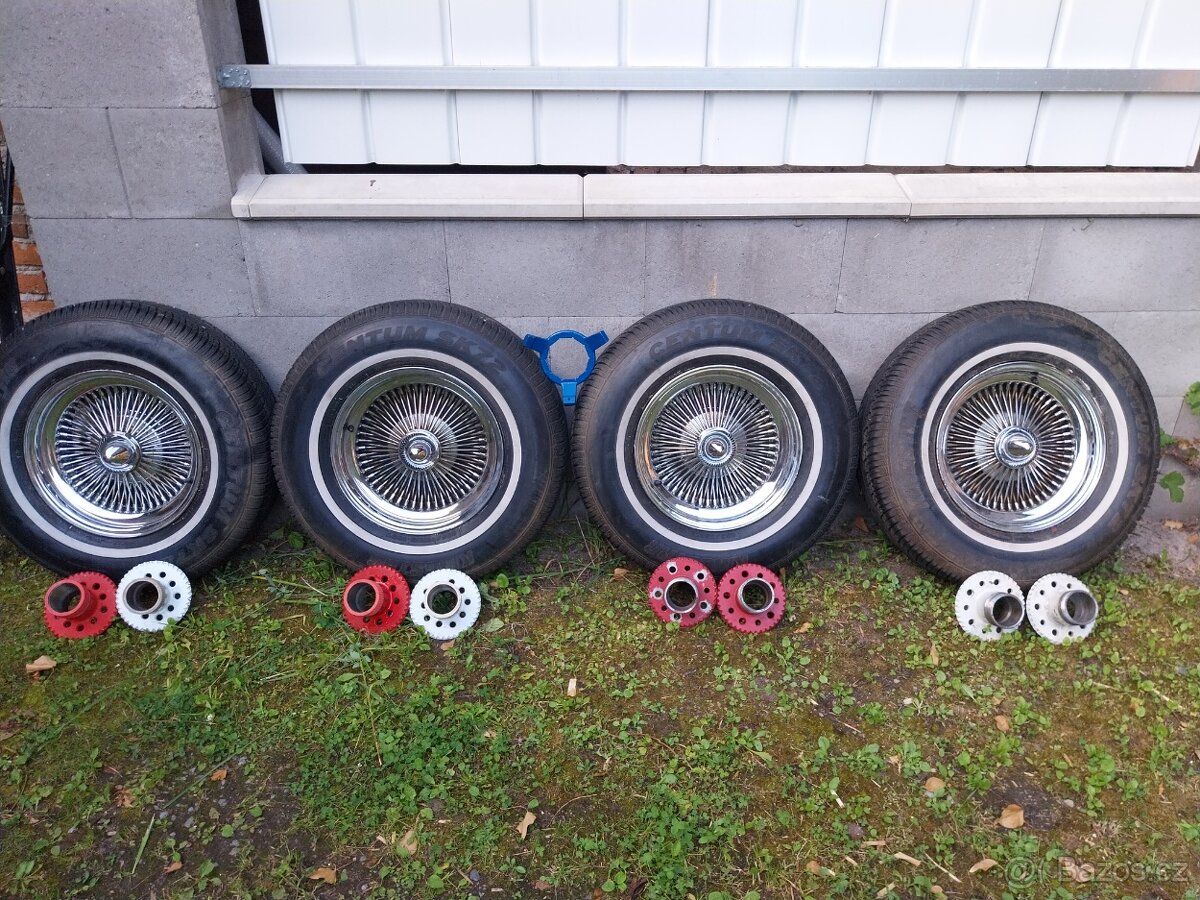 Drátěná kola 15" - 3