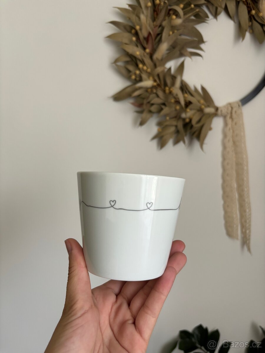 Porcelánový hrnek Happy on Line 350ml - 3