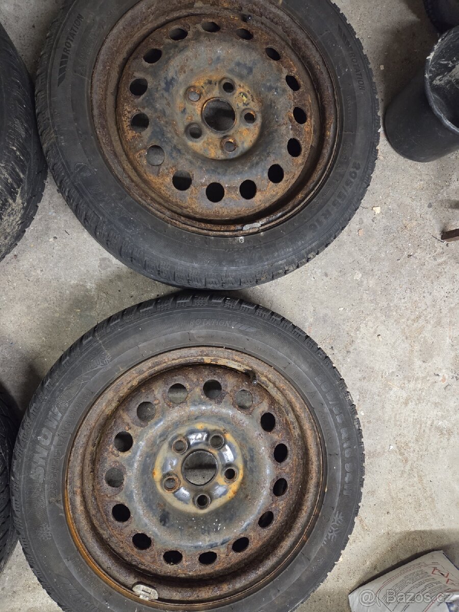 Plechové disky R16 5x112 - 3