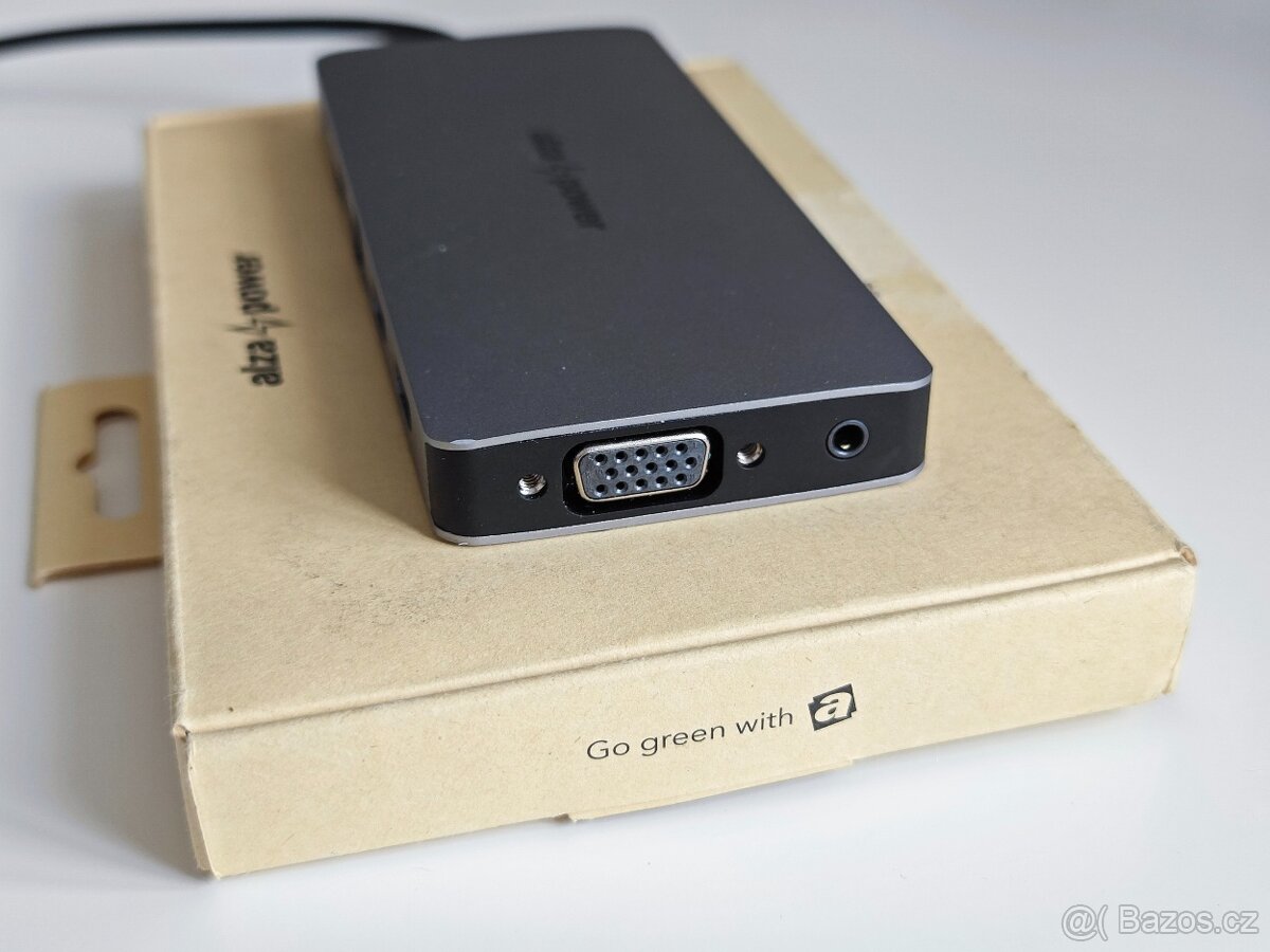 USB-C Hub AlzaPower 12v1 hliníkový - 3