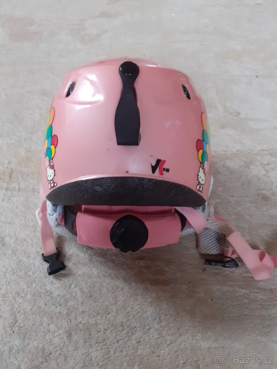 Lyzarska helma Hello Kitty - 3