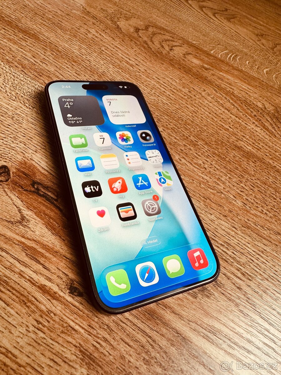 Apple iPhone 15 Pro Max 256 GB – Blue Titanium (modrý titan) - 3