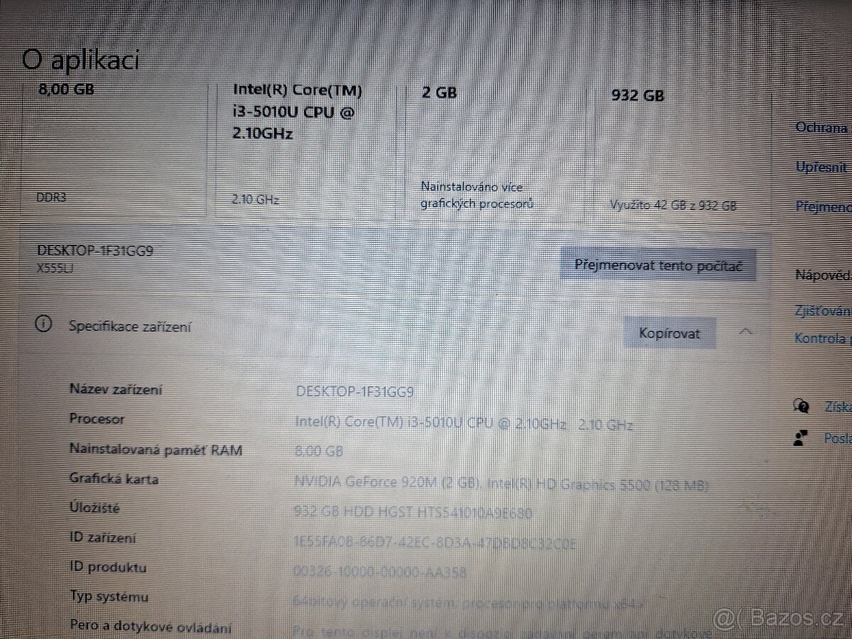 Notebook Asus i3 x555l - 3