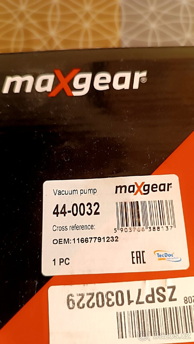 Vývěva-podtlaková pumpa BMW 1;3;5 - 3