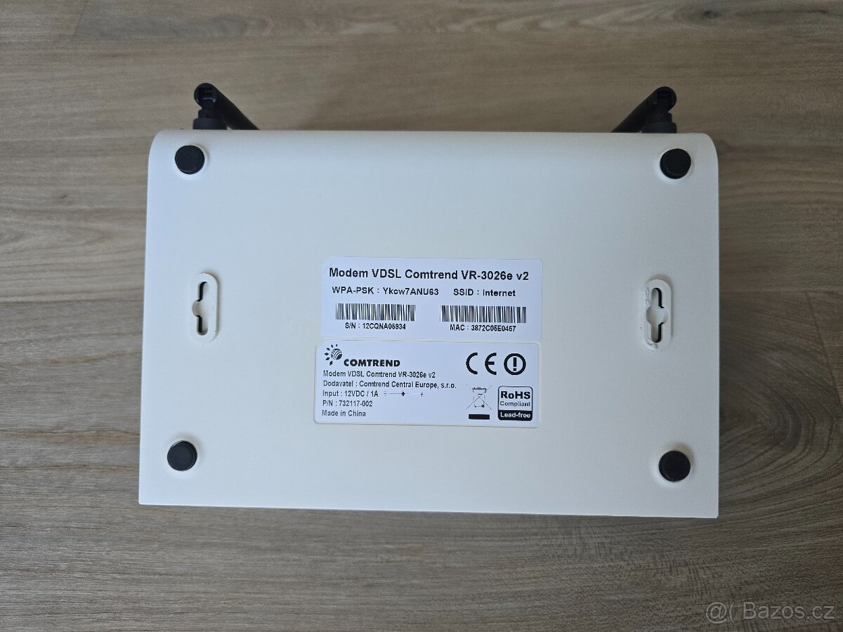 ADSL2+/VDSL2 modem Comtrend VR-3026e V2 - 3
