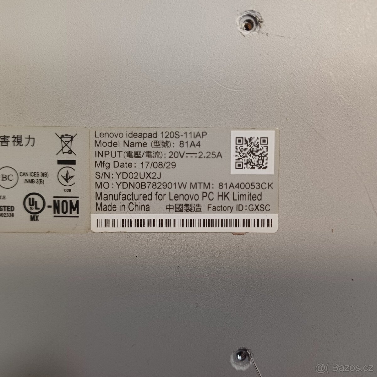 Lenovo Ideapad 120S-11IAP 81A40053CK - 3