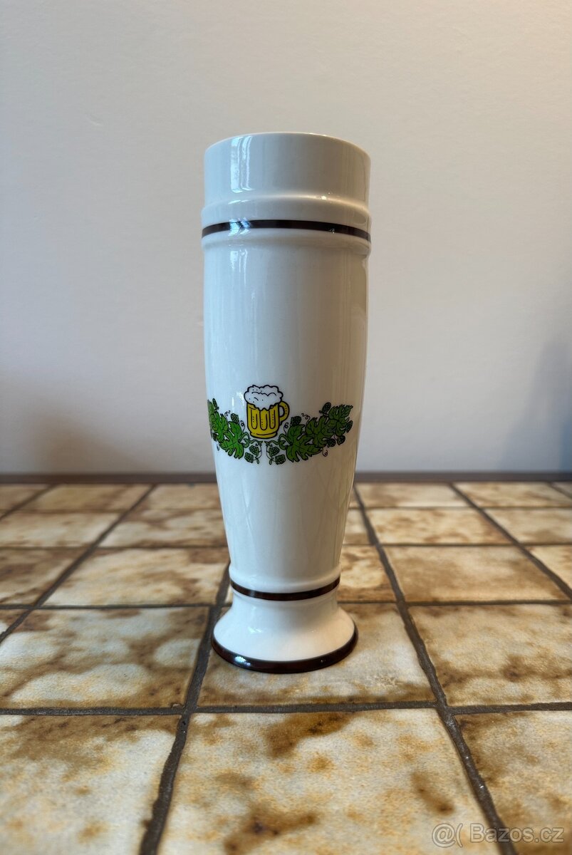 Keramický pivní pohár - 3