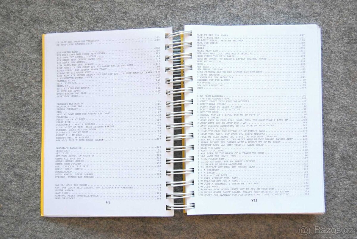 Das Ding 3 - veliký zpěvník 400 známých písniček pro kytaru - 3