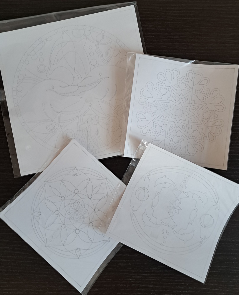 Malování pískem - dekorační písek - sand painting - 3