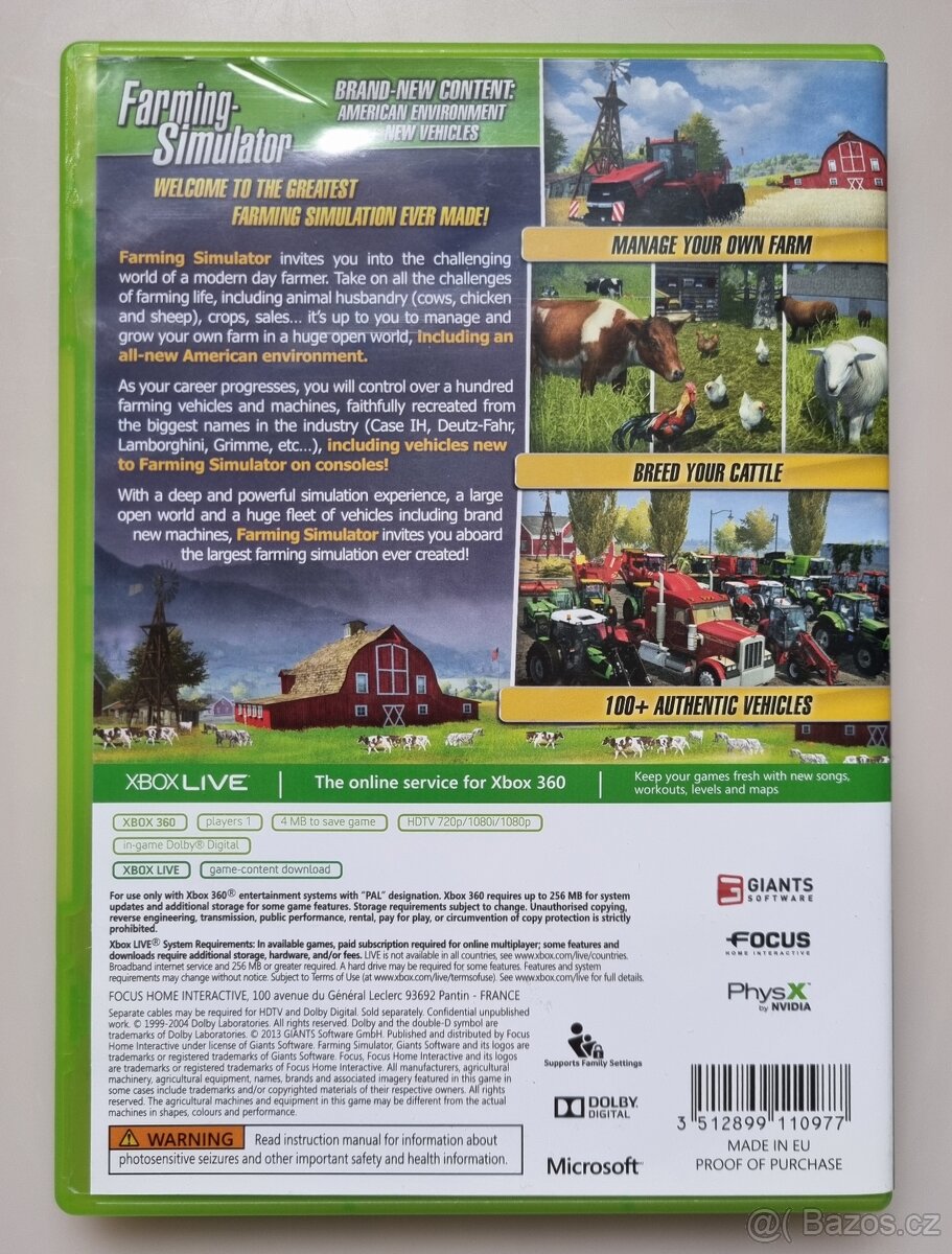 Farming Simulator, Xbox 360 - 3