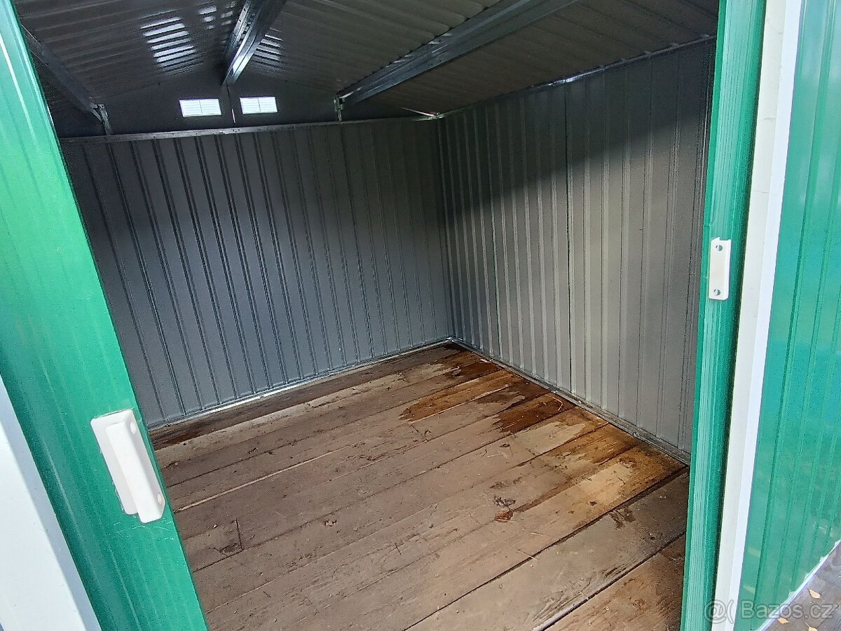 Zahradní domek 2,6 x 2,4 x 2 m - plechový - 3