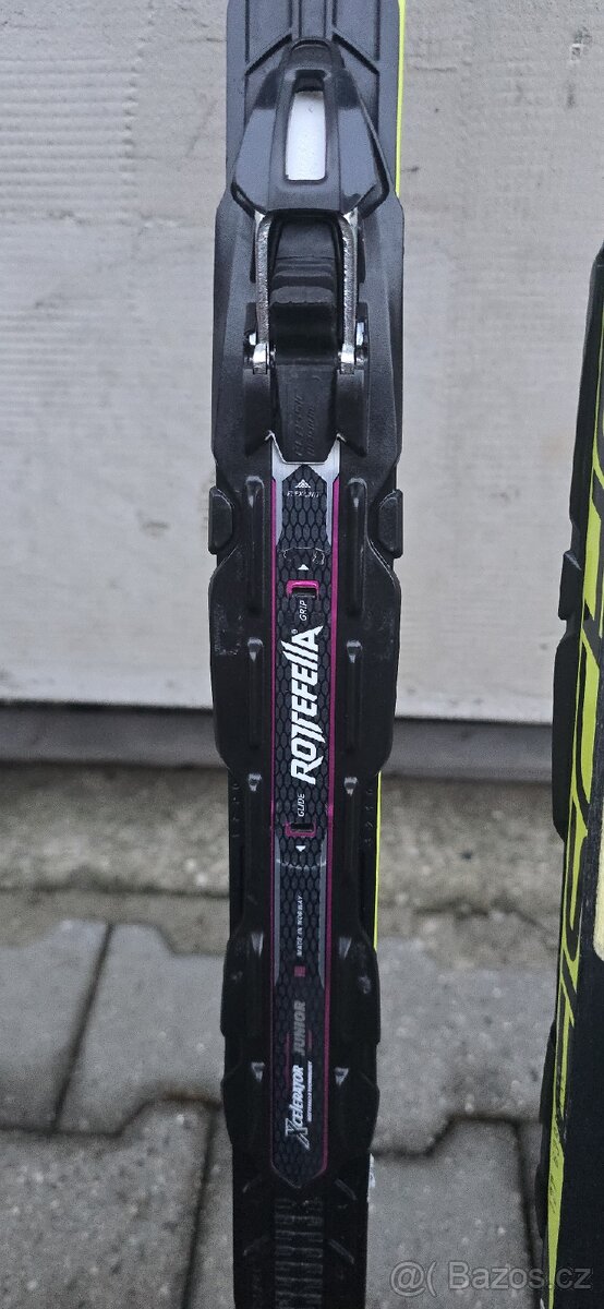 Závodní dětské běžky Fischer Twin Skin Race + boty Fischer - 3