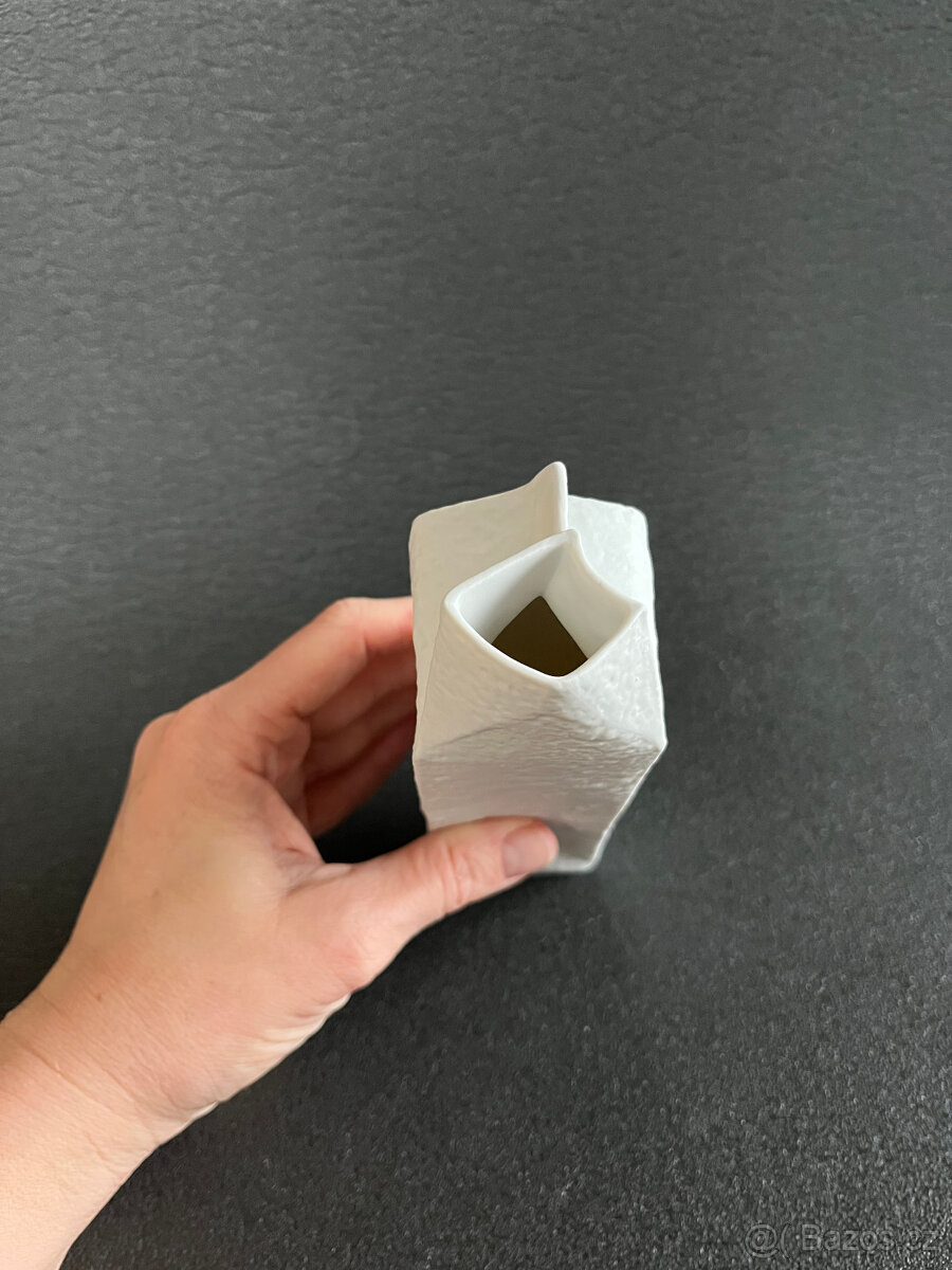 Rosenthal Porcelánová váza Milk Carton 16 cm, F. Yang - 3