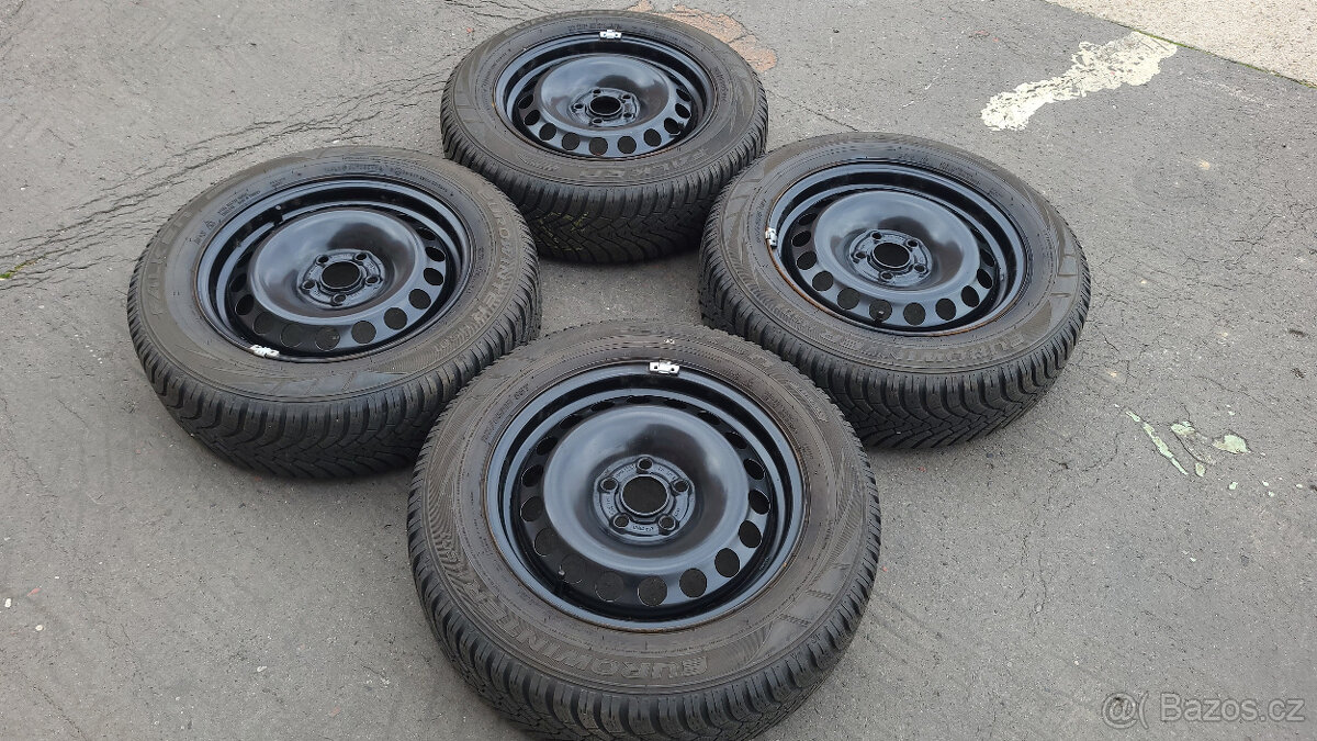 80% zimní kola 15" 5x100 Škoda Fabia 4 - 3