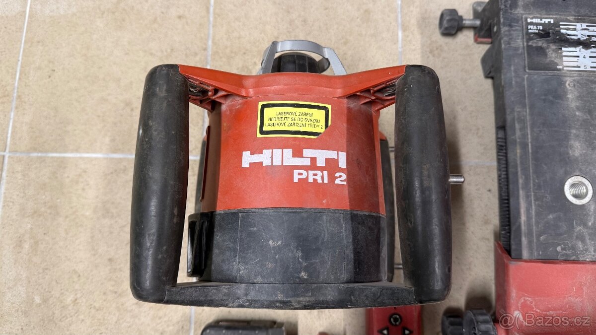 Rotační laser Hilti PRI 2+PRA 22+PRA83+PPA2 - 3