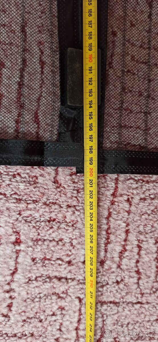 Síť proti hmyzu na balkonové dveře 90x200cm - 3