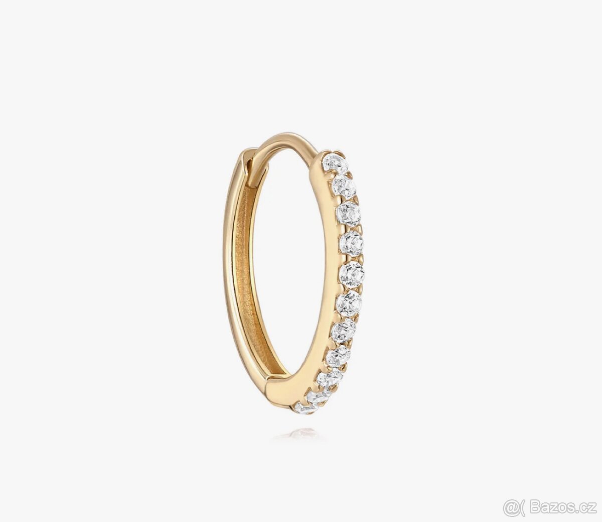 Zlatý piercing do ucha - 3