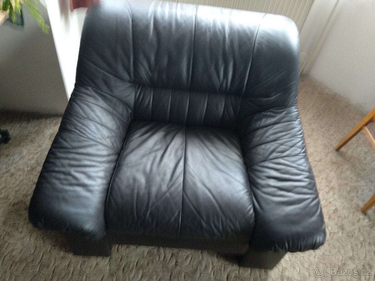 Kožená sedačka - 3