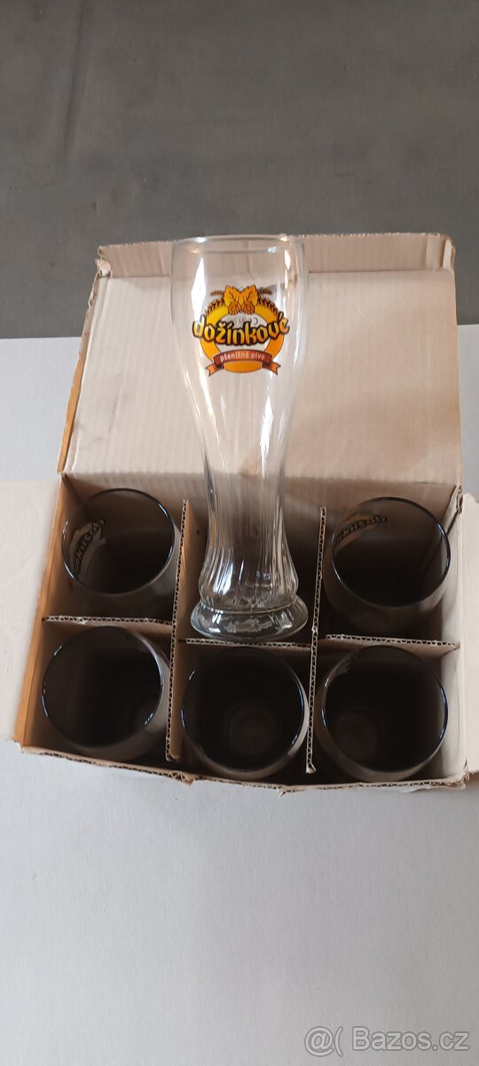 Prodám půlitry, sklenice - 3