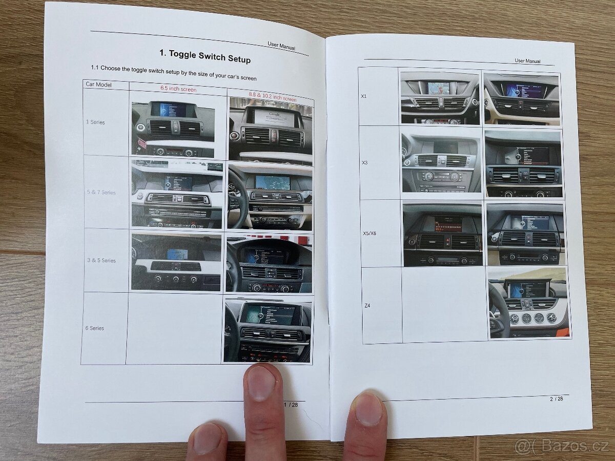 Carplay a android auto pro BMW cic (3, 5, x5, x6,...) - 3