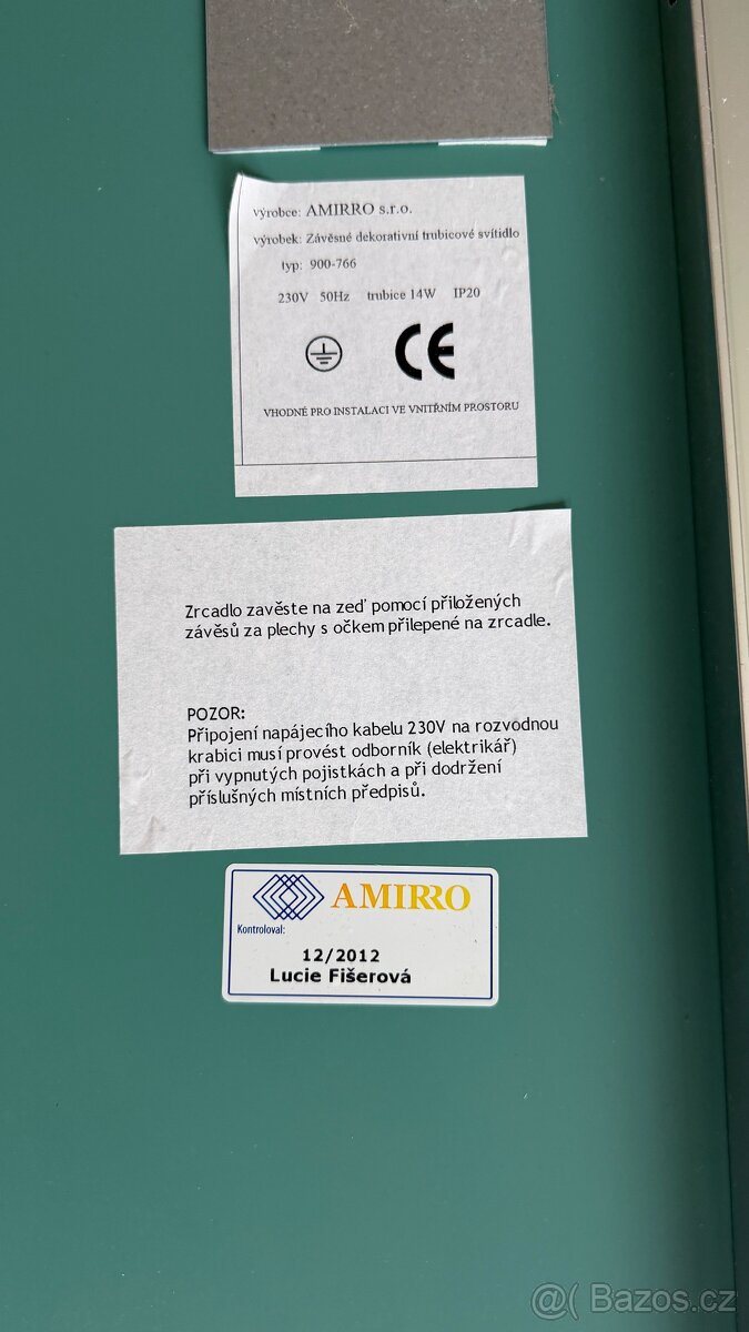 Zrcadlo Amirro 60x80cm s dotykovým senzorem - 3