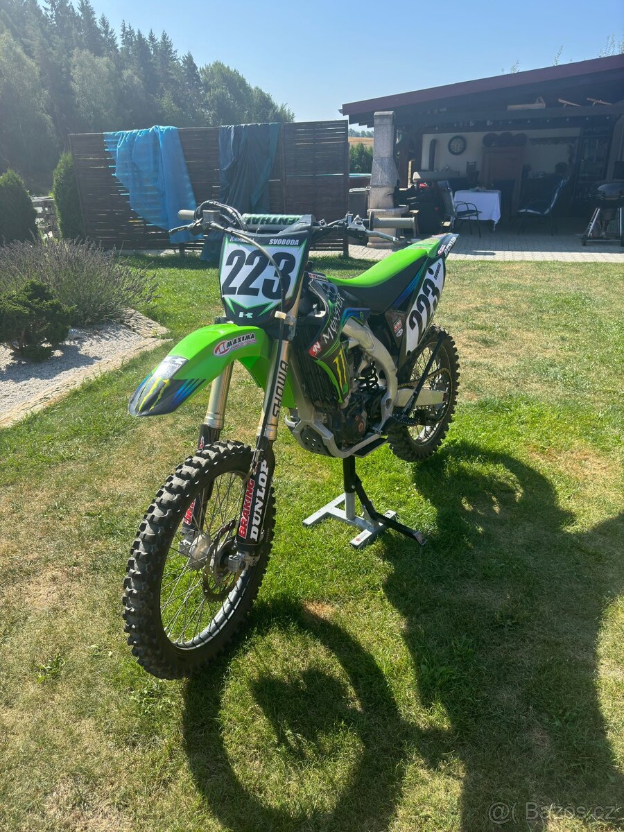 KAWASAKI KX 450f ,TOP stav bez investic