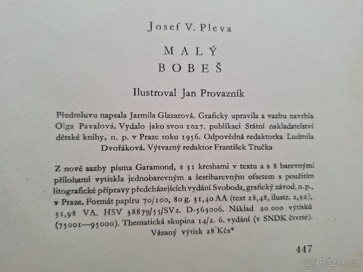 Kniha Malý Bobeš - 3