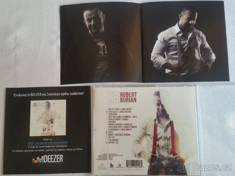 nové NEhrané CD: Burian Robert (2014) - 3