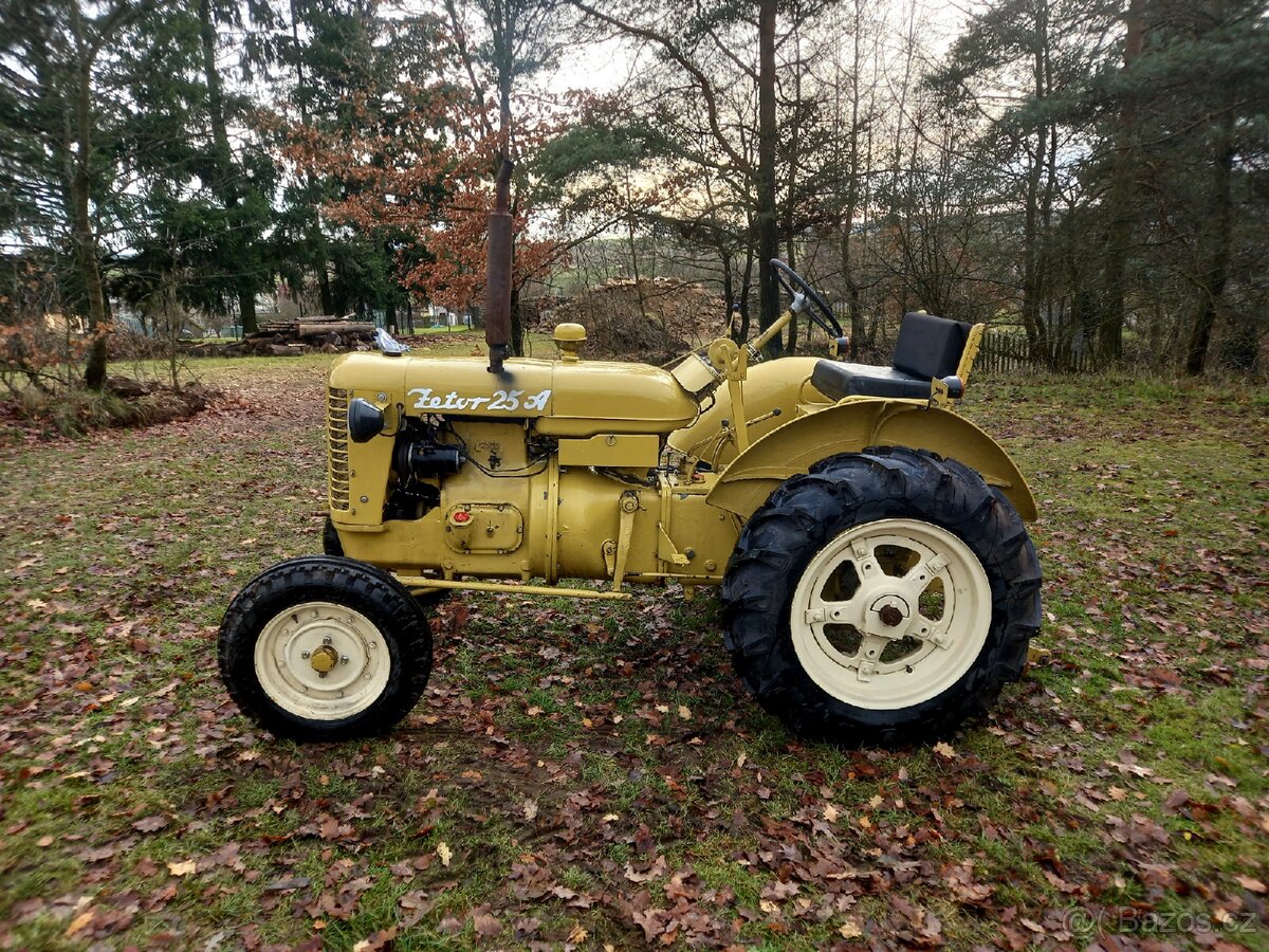 Zetor 25n, puvodni platné doklady, starý formát spz - 3