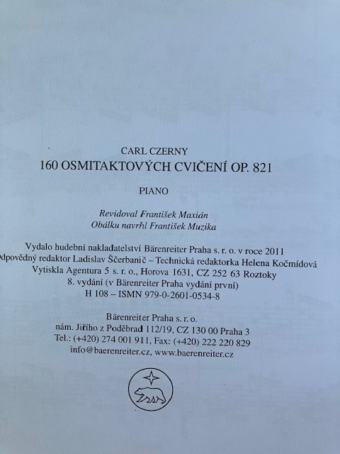 Nové noty-Suk,Czerny - 3