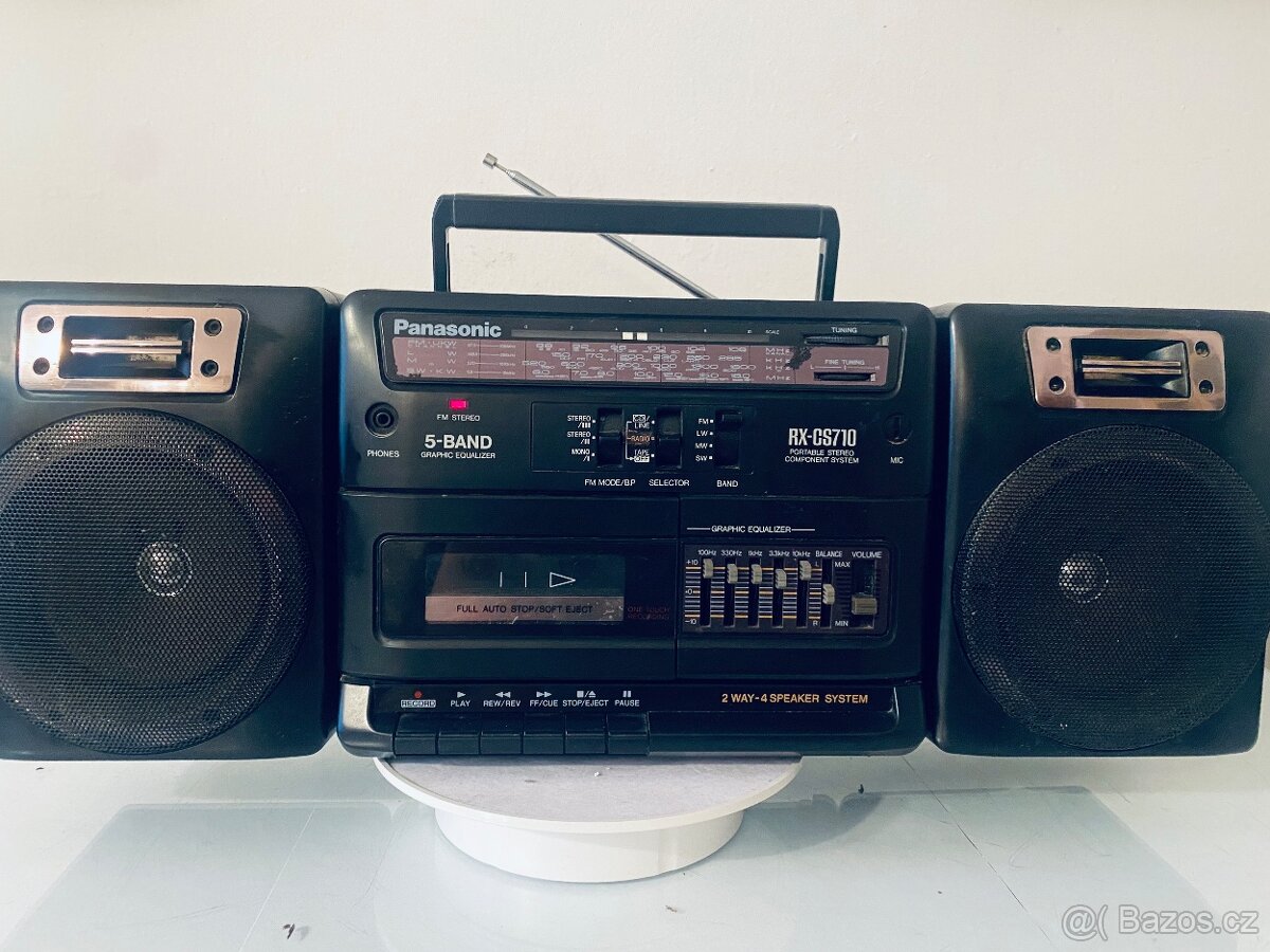 Radiomagnetofon Panasonic RX-CS 710, rok 1991 - 3