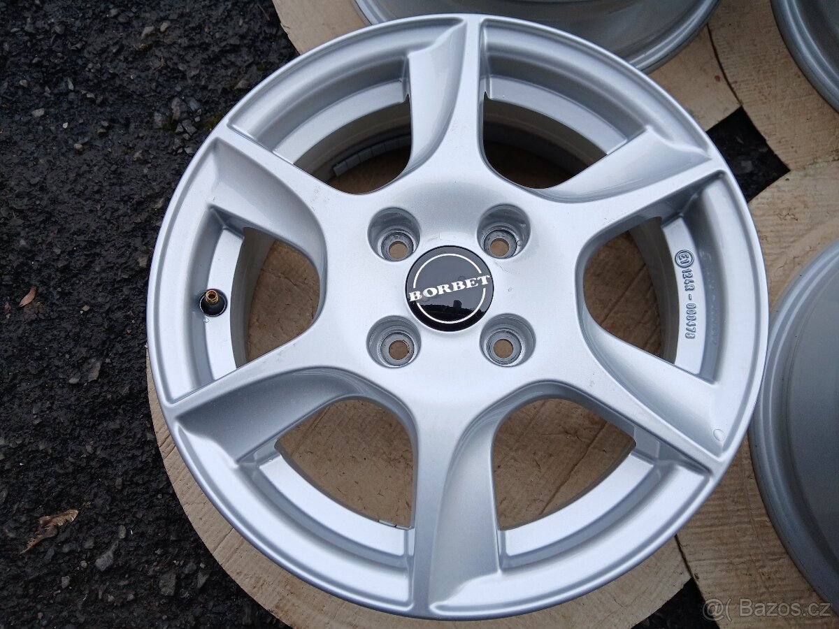 Prodám sadu ALU disků Borbet R14 - 3