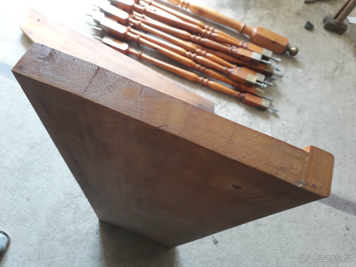 SCHODNICE DUBOVÉ 92x29x4 CM - 3