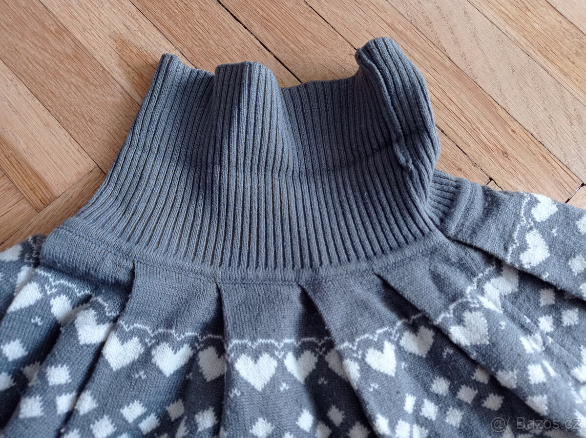 teplá zimní sukně 98/104 - 3