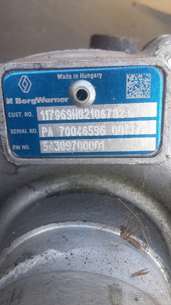 Turbo Warner PA 70046596 00187 Renault - 3