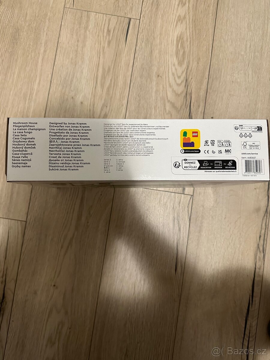 Lego Bricklink 910037 Houbový dům - 3