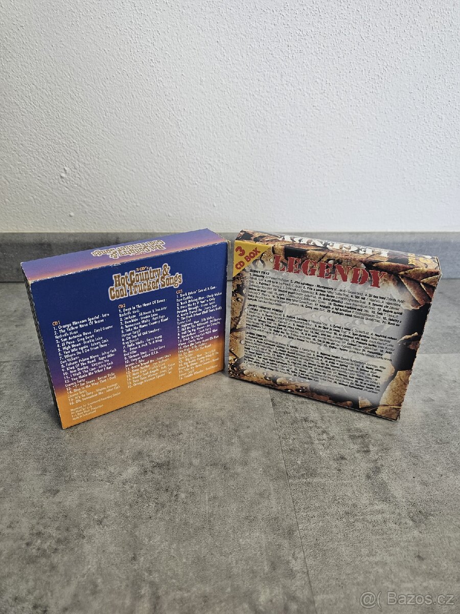 COUNTRY MIX do auta: 2x CD BOX - 3