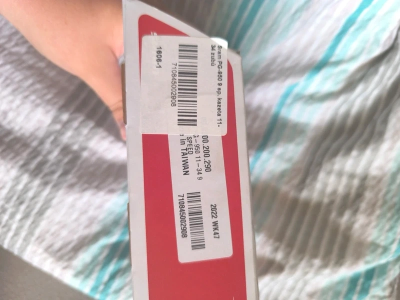 Kazeta na kolo SRAM 34 zubů - 3