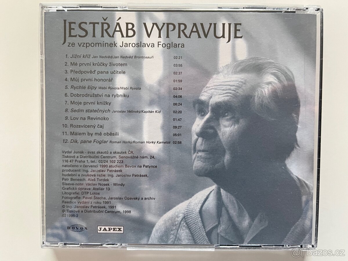 Jaroslav Foglar - cd jestřáb vypravuje - 3