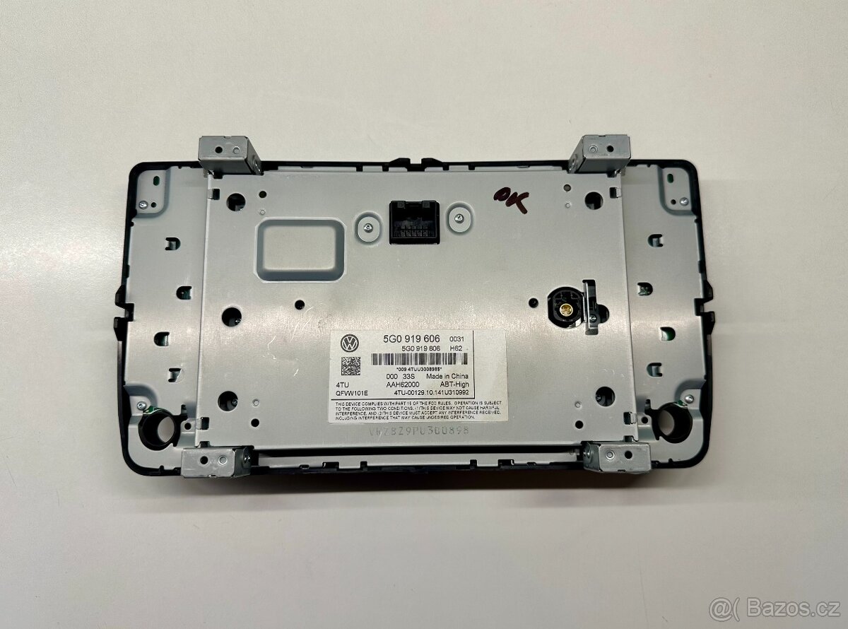 Autoradio / Display 8'' palců Passat B8 - 3