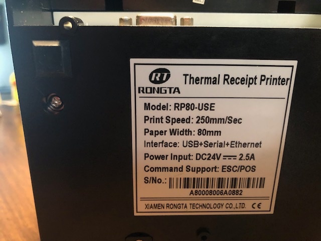 Termo Tiskárna ůčtenek model RO-80-USE pro pokladní systemy - 3