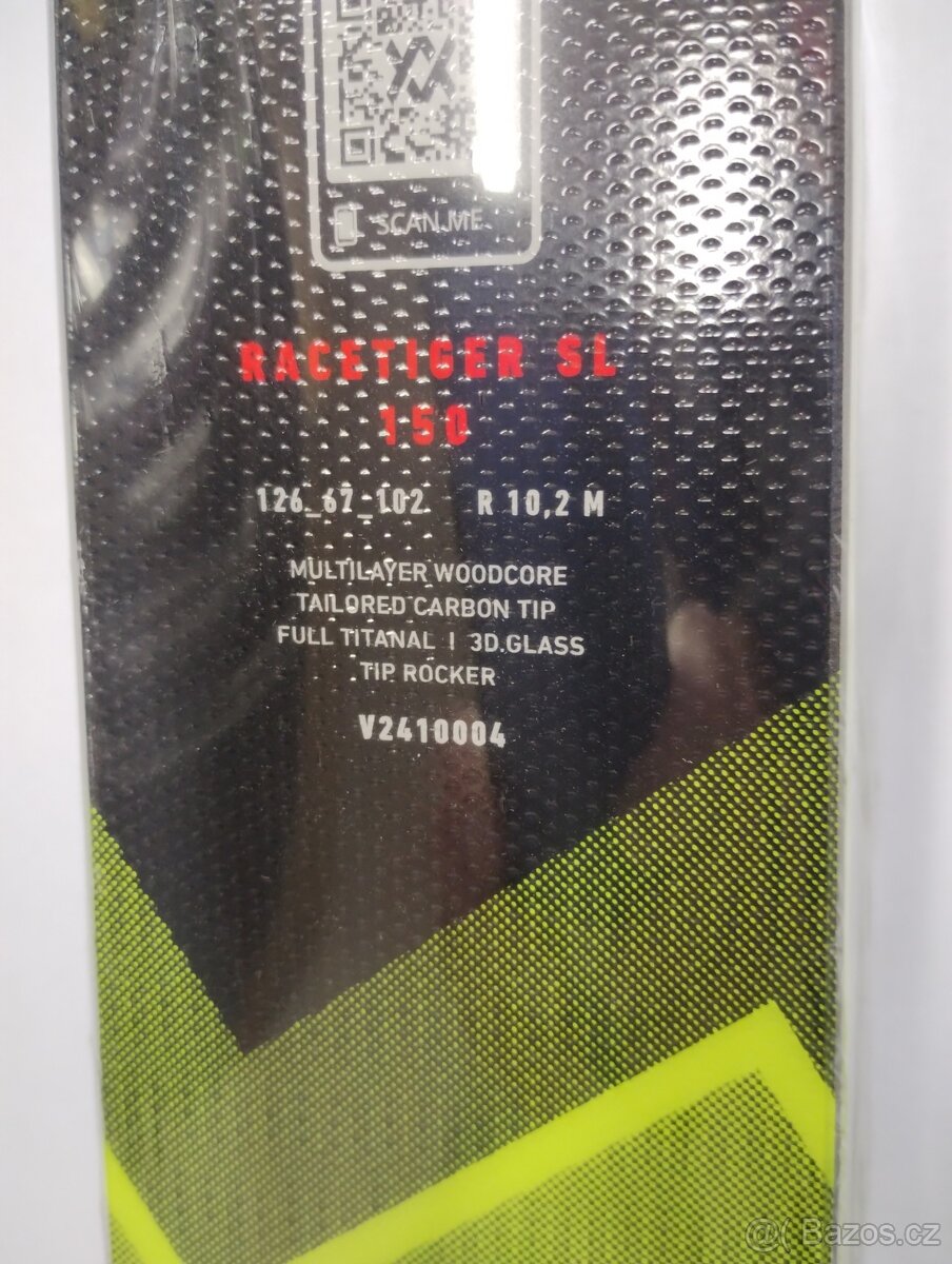 VÖLKL Racetiger SL + vázání Marker rMotion3 12 GW,150cm - 3