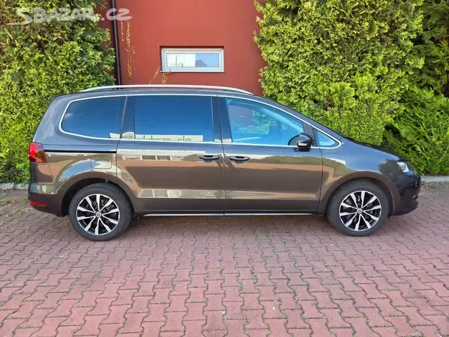 VW Sharan 2.0TDI 110kW,2015,DSG,xenon,tažné,serviska - 3