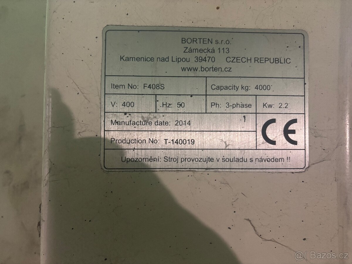 Sloupový hydraulický elektrický zvedák - 3