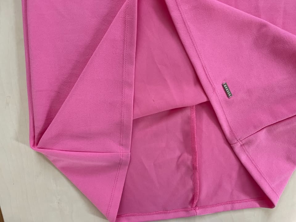 Nové růžové šaty s mašlí a krajkou, vel XXS, Mohito - 3