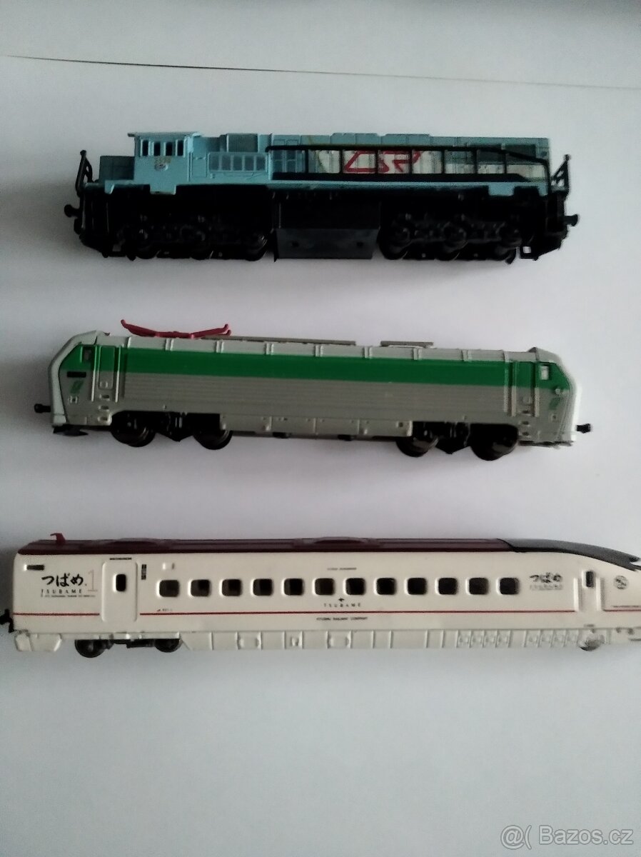 Modely mašinek N - 3