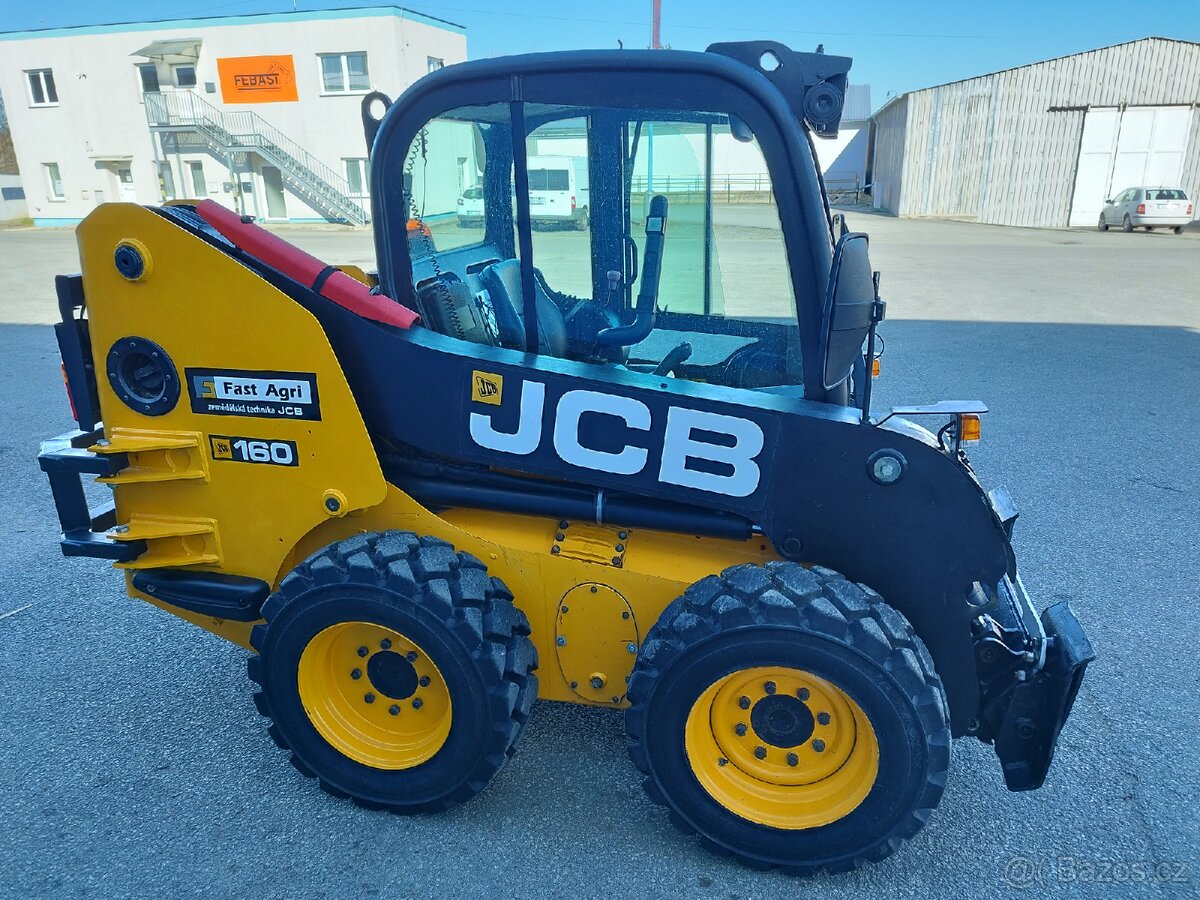 Smykem řízený nakladač JCB Robot 160 (2x lopata) - 3