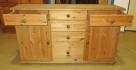 Komoda z borovice se šuplíky - celomasiv - Výborný stav - 3